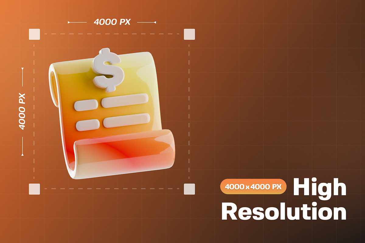 Office Tools 3D Icon Pack, an Object 3D Model by Haps Space (Photo 2 of 4)