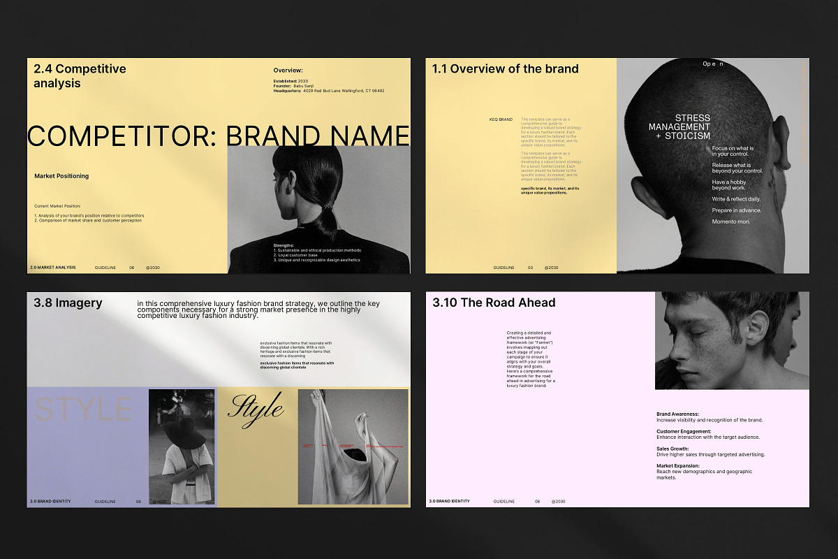 Brand Strategy Framework, a Presentation Template by Studio Industry (Photo 10 of 14)