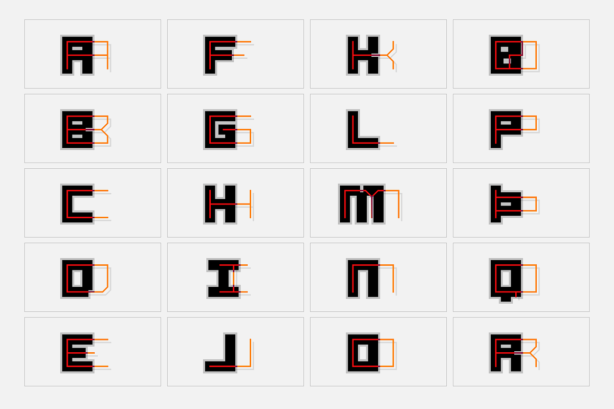 SB Motor - Color Font, a Font by SelfBuild Type