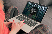 4 High Quality Macbook Pro Mockups, a Mac Mockup by DesignLux (Thumbnail 2 of 5)