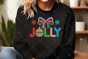 Faux Yarn Christmas Png Holly Jolly, an Illustration by Craft Nest (Thumbnail 6 of 6)