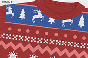 Knitted Vest Crew Neck - Mockup, a Hoody Mockup by DaldSgh (Thumbnail 9 of 11)