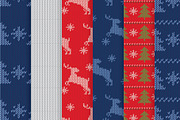 Seamless Ugly Sweater Pattern Pack, a Pattern Graphic by Core Gallery (Thumbnail 10 of 10)