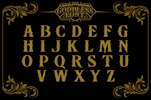 GODBLESS FONT preview 7