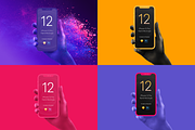 Unicolor & B/W Hands BUNDLE iPhone, an iPhone Mockup by Pierre Borodin (Thumbnail 7 of 10)