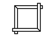 Frame Line Icon, an Icon by Pexelpy (Thumbnail 2 of 2)