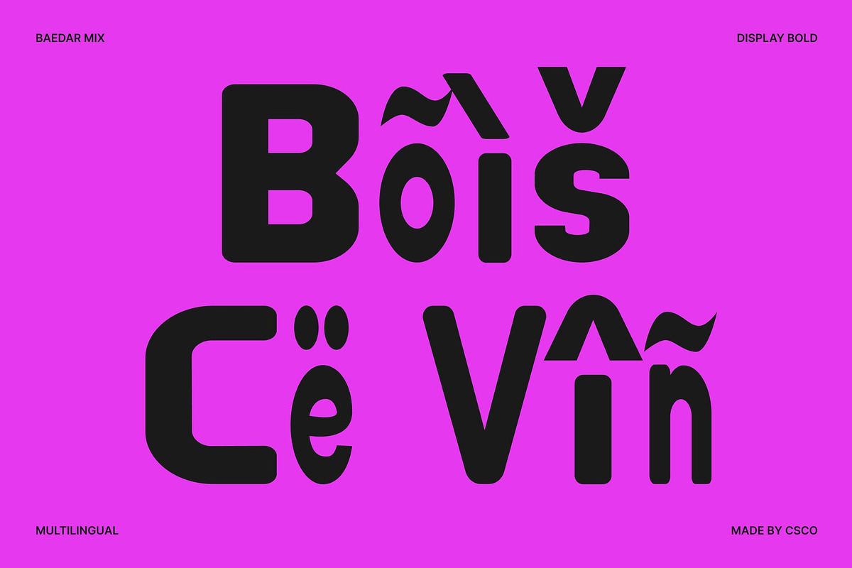 Baedar Mix, a Sans Serif Font by Craft Supply Co. (Photo 7 of 8)