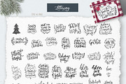 Farmhouse Christmas illustration, an Illustration by Cozy pattern shop (Thumbnail 11 of 12)