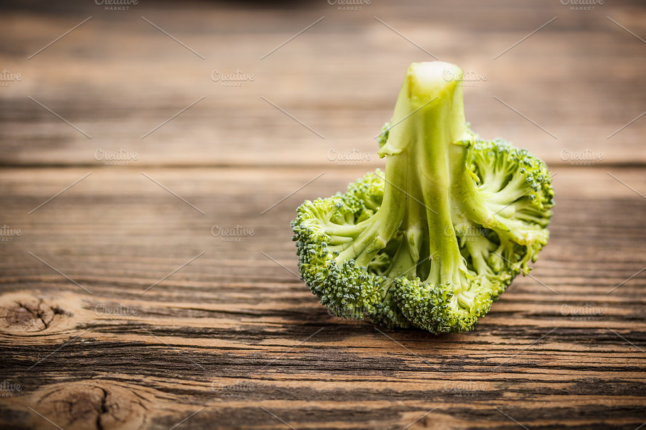 Broccoli Containing Broccoli Food And Fresh