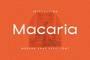Macaria, a Sans Serif Font by Imoodev (Thumbnail 1 of 5)