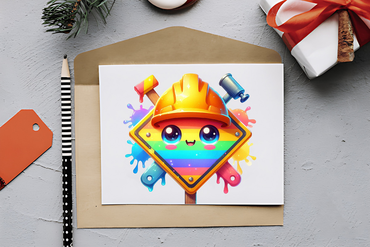 Cute Construction Watercolor Clipart, an Illustration by RobertsArt (Photo 5 of 7)