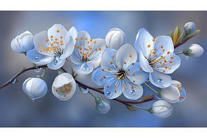 A serene and delicate portrayal of, a Nature Photo by ZinetroN