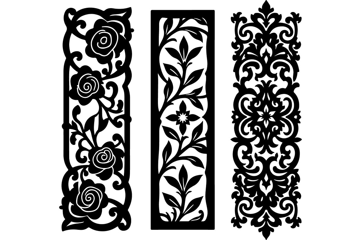 Laser cut Pattern Panel Set, an Object Graphic by abu67222 (Photo 3 of 13)