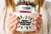 Golden Sleigh - Christmas Font, a Handwritten Font by Mozatype (Thumbnail 5 of 8)