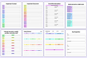 Rainbow 2025 End of Life Planner Kdp, a Stationery Template by Mustafiz (Thumbnail 3 of 8)
