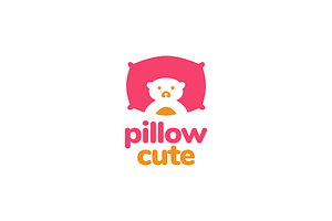 pillow cute colorful logo design, a Branding & Logo Template by devastd
