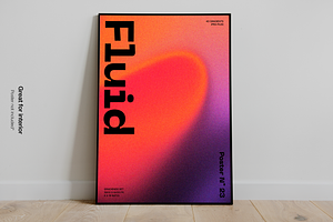 Fluid Retro-futuristic Gradients Set