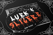 Black Thread Horror Font, a Font by PutraCetol Studio (Thumbnail 2 of 5)