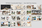Coffee Table Scrapbook Template, a Magazine Template by Oshin Design (Thumbnail 2 of 8)
