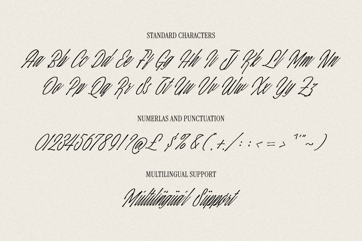 Hadley Enigmatic, a Script Font by Get Studio (Photo 10 of 12)