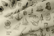 Nautical. Mockups, vector, textures., a Texture Illustration by bioraven (Thumbnail 26 of 26)