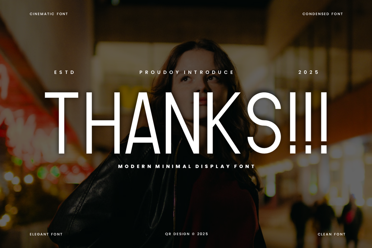 Goredo - Minimal & Clean Font, a Sans Serif Font by QR Design Studio (Photo 7 of 7)