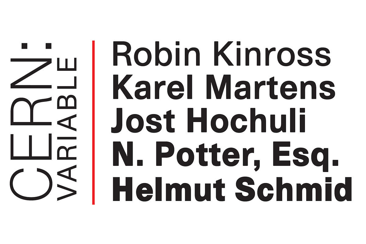 Cern Variable, a Sans Serif Font by Wordshape (Photo 7 of 8)