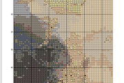 Contemporary Cross Stitch Pattern, a Templates & Theme by Baheeya (Thumbnail 2 of 4)