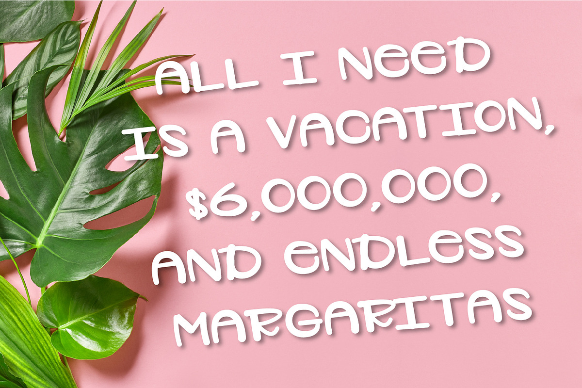 Plantelope - Outlined Font preview 4