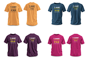 BUNDLE Tshirt Clothing Mockup, an Apparel Mockup by DigitAuras (Thumbnail 4 of 7)