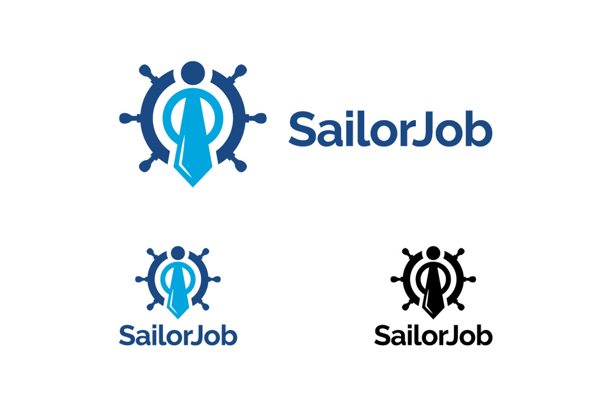 Sailor Job Logo, a Branding & Logo Template by emotions76 (Photo 3 of 3)