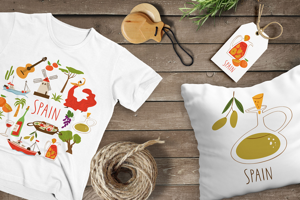 Map of Spain, a Food Illustration by Giraffarte (Photo 3 of 5)