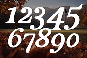 Majestic Drive - Golf Typeface, a Serif Font by HipFonts (Thumbnail 4 of 9)