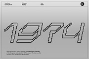 Lexady Pixel, a Sans Serif Font by Craft Supply Co. (Thumbnail 5 of 8)