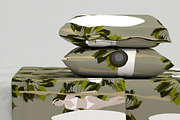 Tropical surf people vintage cars, a Pattern Graphic by Cotton Melon pattern Shop (Thumbnail 3 of 5)