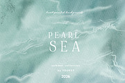 PEARL SEA - hand-painted backgrounds, a Background Graphic by Youksy (Thumbnail 6 of 18)