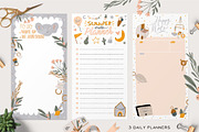 Nursery kids clipart, quotes, prints, a Decorative Illustration by Ruslana Lubenets (Thumbnail 10 of 13)