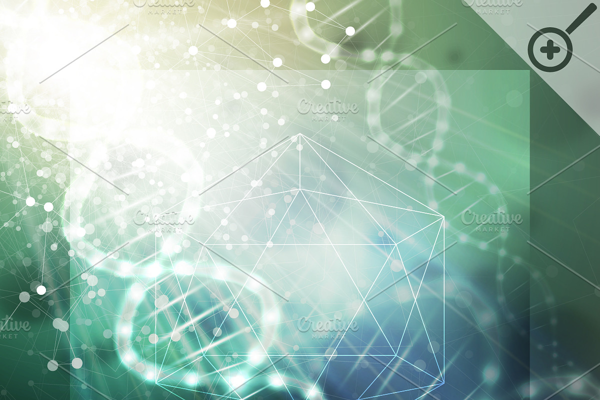 Bundle of 6 science backgrounds, a Healthcare Illustration by VectorShop (Photo 4 of 6)