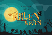 Killen Seven, a Script Font by Design House (Thumbnail 1 of 3)