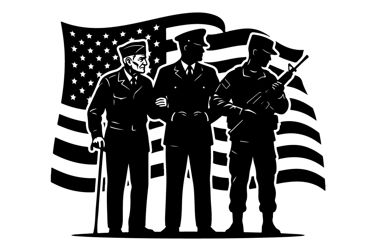 Soldier Team Patriot Flag, an Object Graphic by Gfx_Store (Photo 9 of 16)