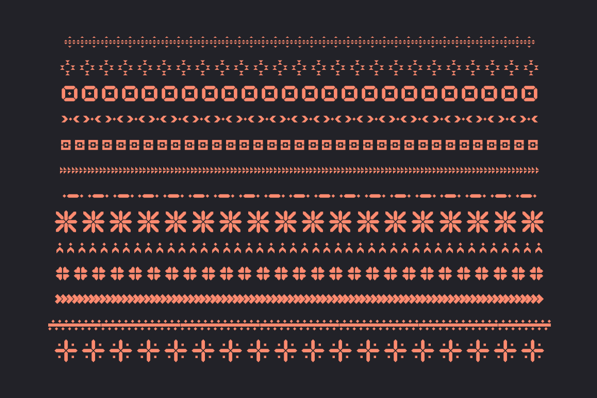 Maroque Stencil Font, a Font by Hello Mart (Photo 4 of 5)