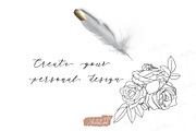 Rose Blossom, a Decorative Illustration by JuDesign (Thumbnail 7 of 21)