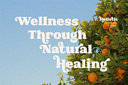 Holistic Retro – Bold Serif Font, a Serif Font by Salamahtype (Thumbnail 2 of 8)