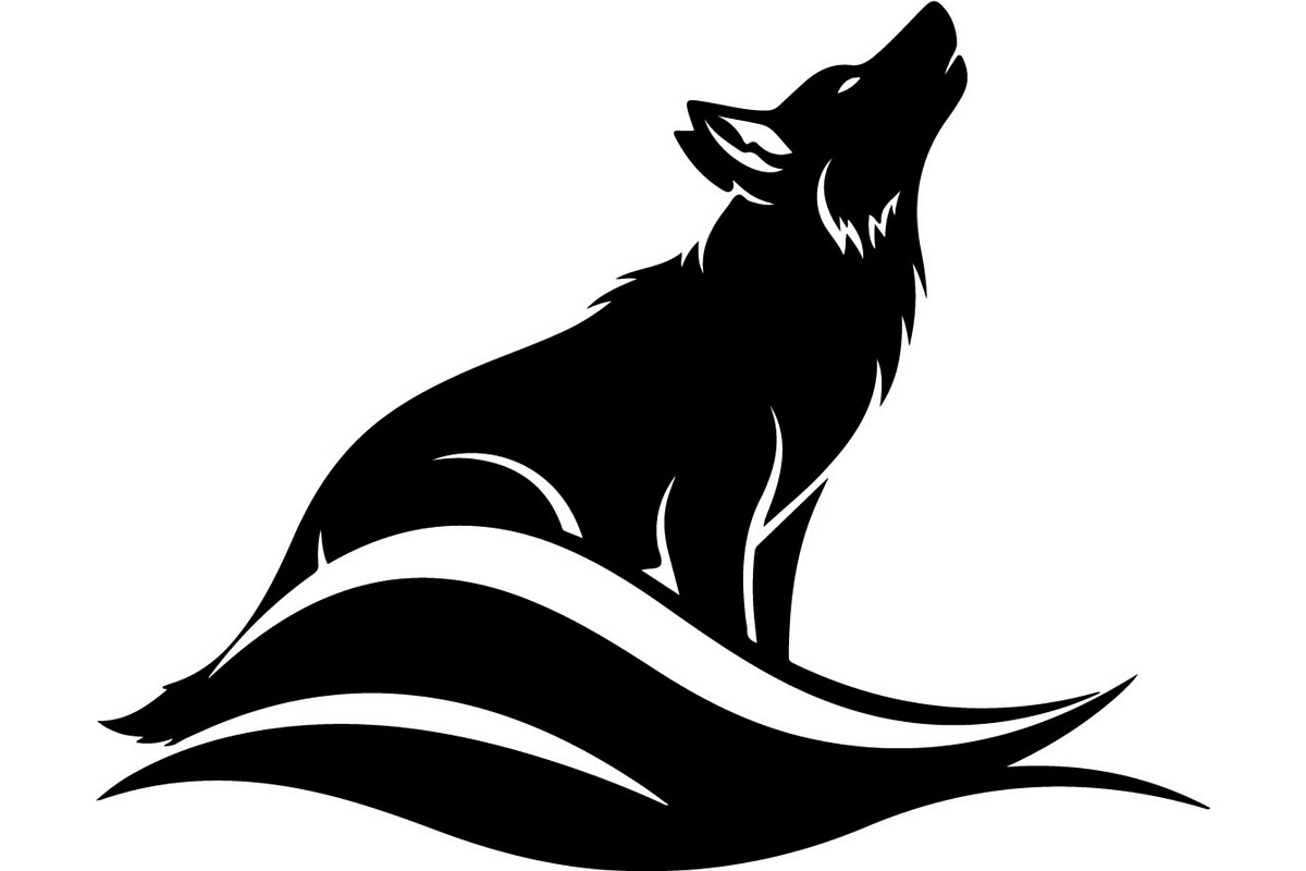 Powerful Alpha Wolf Vector Bundle, an Animal Illustration by Designer_Momina (Photo 10 of 21)