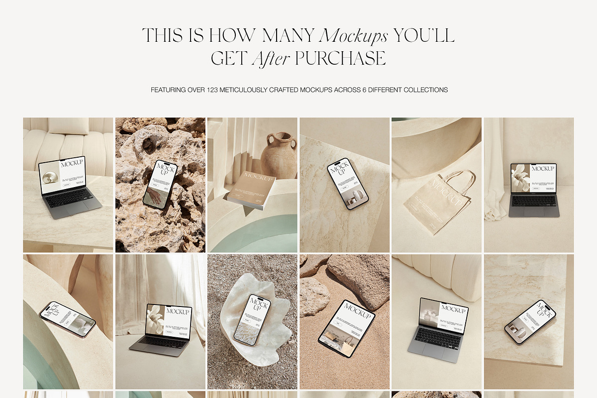 120+ Aesthetic Mockup Bundle, an iPhone Mockup by Feel This (Photo 12 of 15)