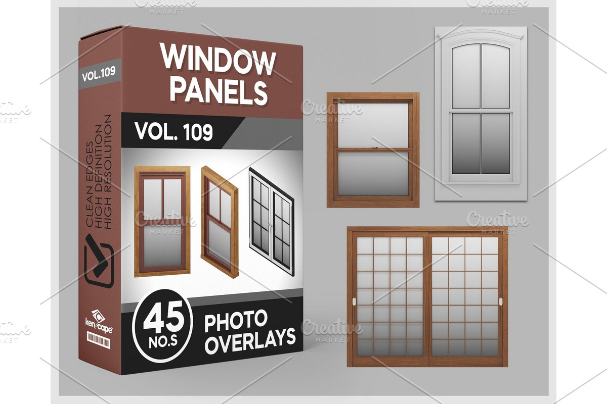 45 Window Panels Overlay, an Industrial Photo by KenScape (Photo 1 of 3)