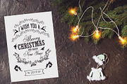 48 Christmas Mockup, a Print Template by Walentin (Thumbnail 26 of 49)