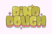 Kinder - Cute Display Font, a Handwritten Font by Keithzo (Thumbnail 3 of 6)