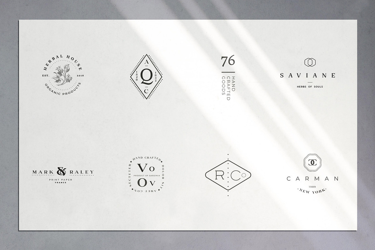 Encre Noire Logo Minimal Modern, a Branding & Logo Template by Nues Design (Photo 12 of 14)