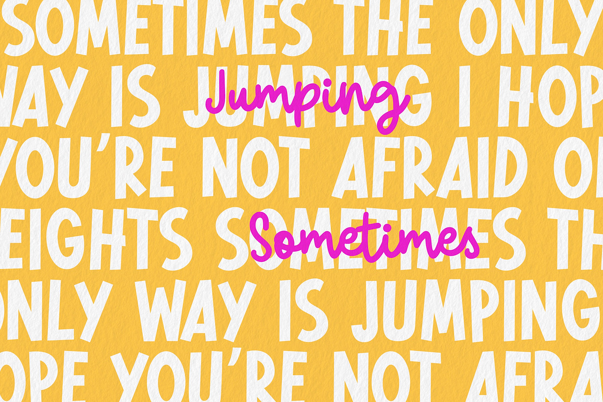 Awesome Everyday Font Duo, a Sans Serif Font by etigletters (Photo 7 of 10)